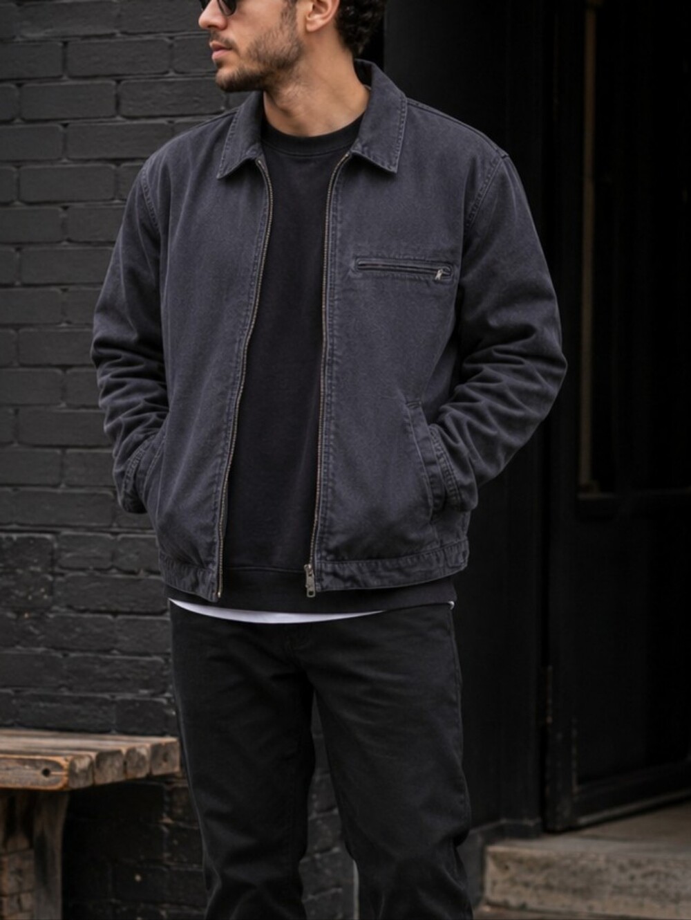 Levi's Zip Jacket Men's Size M NWT Full Zip 100% Cotton